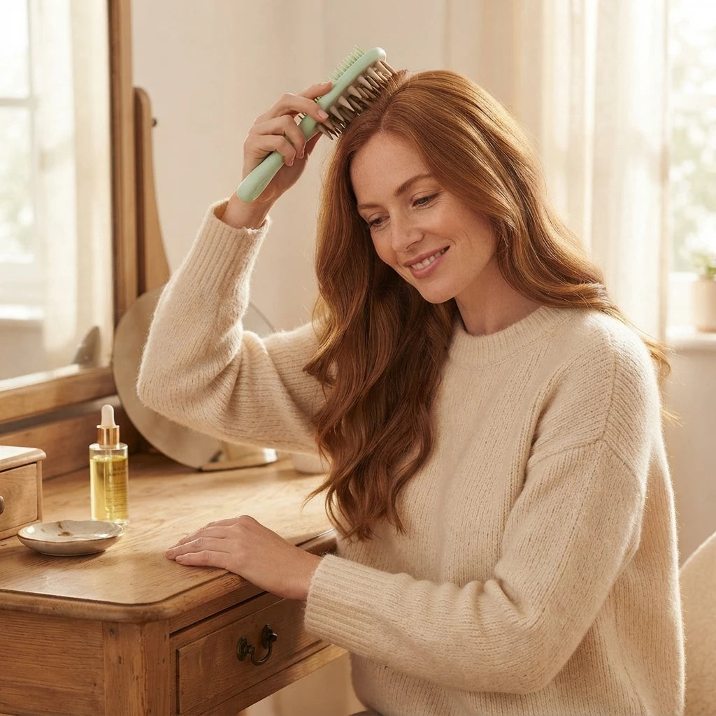 2-in-1 Shower Brush and Scalp Massager